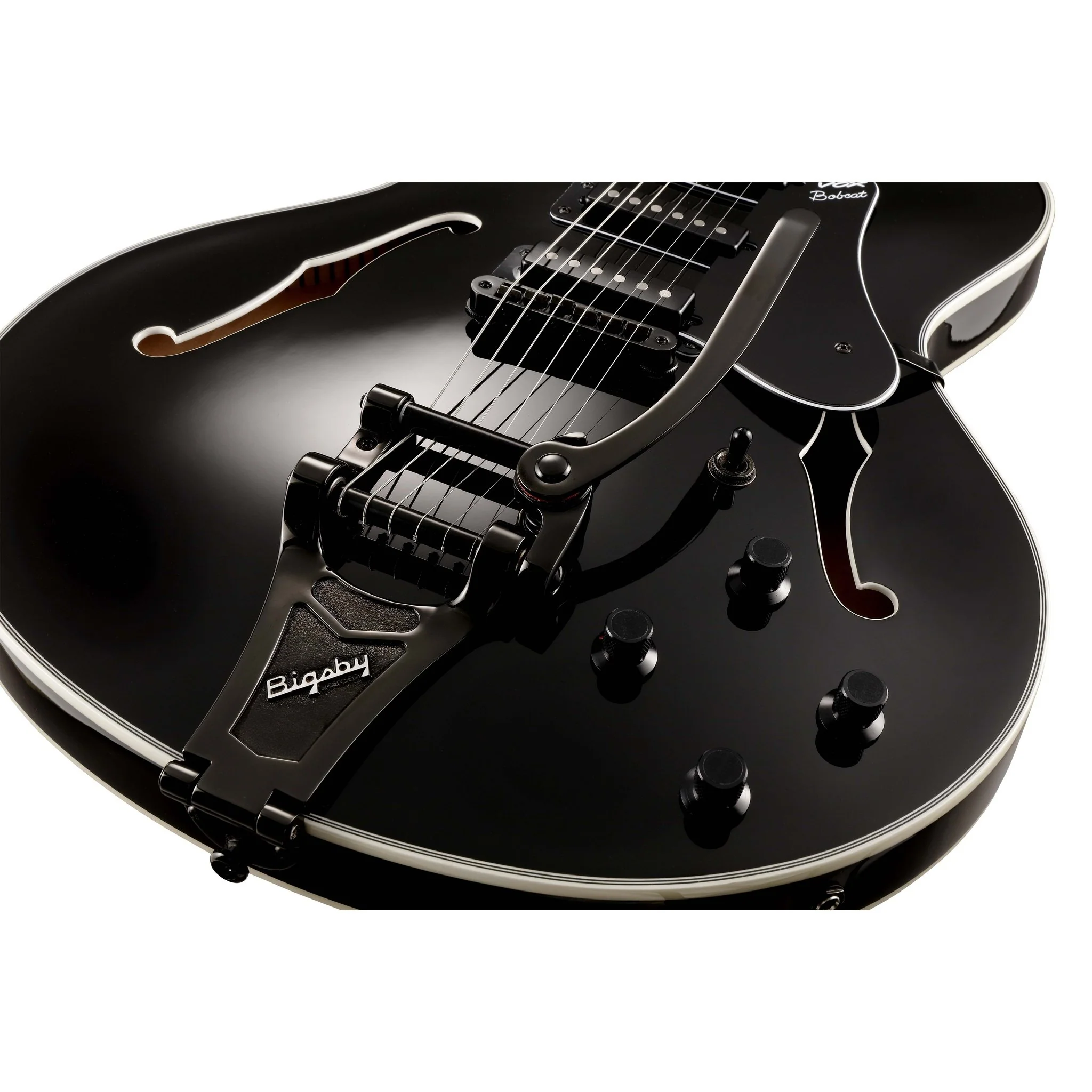 Bobcat S66 with Bigsby - Black - Image 3