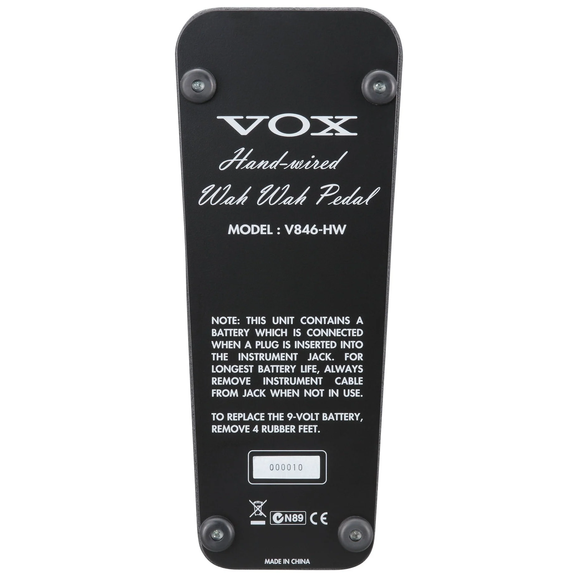 V846 Hand-wired Wah Pedal - Image 4